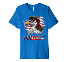 Ladda upp bild till gallerivisning, Merica T-Shirt American Bald Eagle Mullet | Men Women Kids 975482