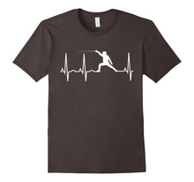 Ladda upp bild till gallerivisning, Funny shirts V-neck Tank top Hoodie sweatshirt usa uk au ca gifts for Fencing Heartbeat Shirt for Fencers - Foil Epee Saber Tee 602229