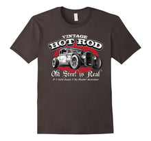 Ladda upp bild till gallerivisning, Funny shirts V-neck Tank top Hoodie sweatshirt usa uk au ca gifts for Vintage Hot Rod Old Steel is Real T-Shirt 2851209