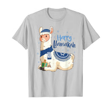 Ladda upp bild till gallerivisning, Funny shirts V-neck Tank top Hoodie sweatshirt usa uk au ca gifts for Funny Hanukkah Llama Pun Happy Llamakah Gifts T-Shirt 247893