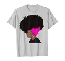 Ladda upp bild till gallerivisning, African American Breast Cancer Awareness t-shirt Black Women T-Shirt 379259