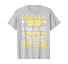 Ladda upp bild till gallerivisning, Funny shirts V-neck Tank top Hoodie sweatshirt usa uk au ca gifts for 1939 December 80 Years Old Tee 80th Birthday Gifts Christmas T-Shirt 631572
