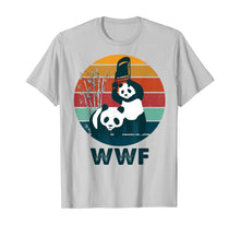 Ladda upp bild till gallerivisning, Panda bears wwf's vintage funny men women gift T-Shirt