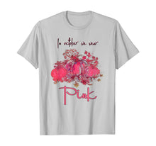 Ladda upp bild till gallerivisning, In October We Wear Pink Pumpkin Breast Cancer Halloween T-Shirt 287276