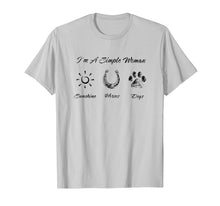 Ladda upp bild till gallerivisning, Funny shirts V-neck Tank top Hoodie sweatshirt usa uk au ca gifts for I'm A Simple Woman Sunshine Horses Dogs T Shirt 2017507