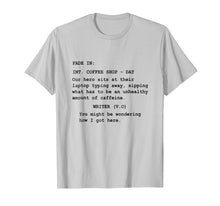 Ladda upp bild till gallerivisning, Funny shirts V-neck Tank top Hoodie sweatshirt usa uk au ca gifts for Funny Shirt for Screenwriter Writing in Coffee Shop Script 274743