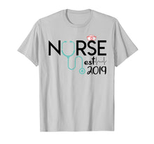 Ladda upp bild till gallerivisning, Funny shirts V-neck Tank top Hoodie sweatshirt usa uk au ca gifts for New Nurse Est 2019 Tshirt Nursing School Graduation Gift Men 1546230