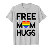 Ladda upp bild till gallerivisning, free mom hugs tshirt rainbow heart LGBT pride month T-Shirt 115838