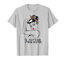 Ladda upp bild till gallerivisning, Funny shirts V-neck Tank top Hoodie sweatshirt usa uk au ca gifts for Autism Big Sister Awareness Shirt Strong Gift For Girl Women 2753443