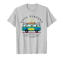 Ladda upp bild till gallerivisning, Santa Monica California Wave Surfers Surf T Shirt 806866