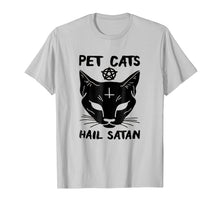 Ladda upp bild till gallerivisning, Pet Cats Hail Satan Tshirt