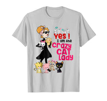 Ladda upp bild till gallerivisning, Funny shirts V-neck Tank top Hoodie sweatshirt usa uk au ca gifts for Yes ! I Am The Crazy Cat Lady - Funny Cat Tshirt 1600877