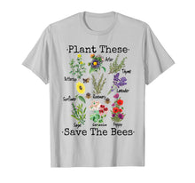 Ladda upp bild till gallerivisning, Plant These Save The Bees Shirt Women Yellow Flowers 74494