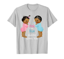 Ladda upp bild till gallerivisning, Cute Ethnic Babies Pink or Blue Auntie Loves You T-Shirts 1001348