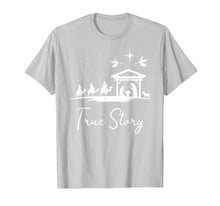 Ladda upp bild till gallerivisning, Funny shirts V-neck Tank top Hoodie sweatshirt usa uk au ca gifts for Christmas Nativity Shirt True Story Nativity Scene Gifts T-Shirt 934574