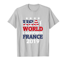 Ladda upp bild till gallerivisning, USA Women Soccer World Champions 2019 4 Stars Gift T-Shirt 132502