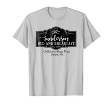Ladda upp bild till gallerivisning, Sanderson Bed And Breakfast TShirt 145952