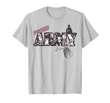 Ladda upp bild till gallerivisning, Proud Army Aunt T-shirt 802997