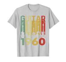 Ladda upp bild till gallerivisning, Distressed Vintage Guitar 1960 60th Birthday Gifts Guitarist T-Shirt-5350111