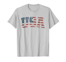 Ladda upp bild till gallerivisning, USA T Shirt US Flag Tee Patriodic 4th Of July America Tshirt 98158
