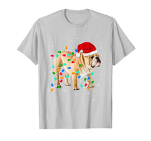 Ladda upp bild till gallerivisning, Funny shirts V-neck Tank top Hoodie sweatshirt usa uk au ca gifts for Funny English Bulldog Christmas Light Gifts Xmas T-Shirt 340948