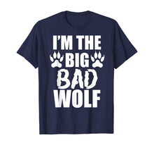 Ladda upp bild till gallerivisning, I'm The Big Bad Wolf Paw Prints Shirt Easy Halloween Costume 62472