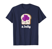 Ladda upp bild till gallerivisning, MATCHING SET Peanut Butter and Jelly Couples Friend Shirt 257583