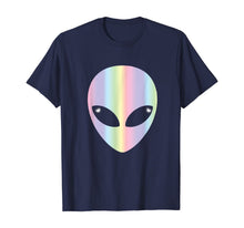 Ladda upp bild till gallerivisning, Alien Head T Shirt-Colorful Alien Shirt 142609