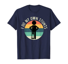 Ladda upp bild till gallerivisning, I Do My Own Stunts T Shirt Get Well Gift Funny Injury Leg T-Shirt 412022