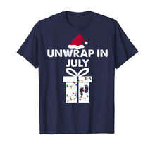 Ladda upp bild till gallerivisning, Funny shirts V-neck Tank top Hoodie sweatshirt usa uk au ca gifts for Christmas Pregnancy Announcement Gifts Unwrap In July T-Shirt 370200