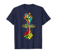 Ladda upp bild till gallerivisning, AWESOME GRAPHIC MELTING RUBIK RUBIX RUBICS CUBE Solved Rubik T-Shirt 472018
