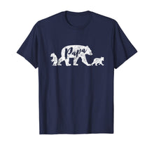 Ladda upp bild till gallerivisning, Papa Bear T-Shirt with Two Cubs 173464