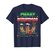 Ladda upp bild till gallerivisning, Funny shirts V-neck Tank top Hoodie sweatshirt usa uk au ca gifts for German Shepherd Dog Tree Christmas Sweater Xmas Dogs Gifts T-Shirt 897453
