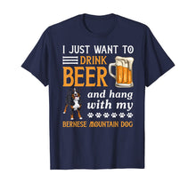 Ladda upp bild till gallerivisning, Funny shirts V-neck Tank top Hoodie sweatshirt usa uk au ca gifts for Drink Beer And Hang With My Bernese Mountain Dog Gift T-Shirt 472232
