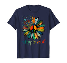 Ladda upp bild till gallerivisning, Daisy Peace Sign Hippie Soul Tshirt Flower Lovers Gifts TShirt209756