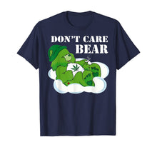 Ladda upp bild till gallerivisning, Weed bear herb bear t-shirt don't care cute bear gift