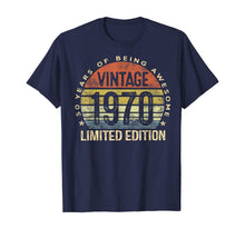 Ladda upp bild till gallerivisning, 50 Year Old Gifts Vintage 1970 Limited Edition 50th Birthday T-Shirt-145786