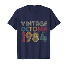 Ladda upp bild till gallerivisning, 35th Birthday Gifts - Vintage October 1984 T-Shirt 143775