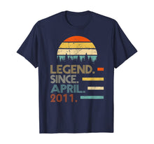 Ladda upp bild till gallerivisning, Legend Since April 2011 9th Birthday Gift 9 Year Old TShirt473615
