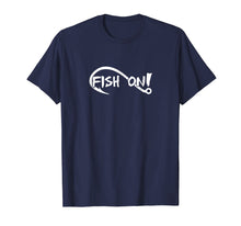 Ladda upp bild till gallerivisning, Funny shirts V-neck Tank top Hoodie sweatshirt usa uk au ca gifts for Fish On T-shirt Fishing Lovers T-shirt 3936404