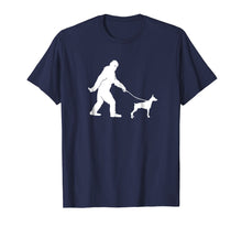 Ladda upp bild till gallerivisning, Funny shirts V-neck Tank top Hoodie sweatshirt usa uk au ca gifts for Bigfoot Sasquatch Walking Doberman Dog Lovers Gift T-shirt 1831168