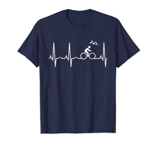 Ladda upp bild till gallerivisning, Funny shirts V-neck Tank top Hoodie sweatshirt usa uk au ca gifts for Mountain Bike Heartbeat Shirt - Best Mountain Biking T-Shirt 255902