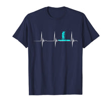 Ladda upp bild till gallerivisning, Funny shirts V-neck Tank top Hoodie sweatshirt usa uk au ca gifts for SUP Stand Up Paddle Heartbeat Paddling EKG Pulseline T-Shirt 303281