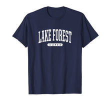 Ladda upp bild till gallerivisning, Lake Forest Illinois T-Shirt Vacation College Style IL USA T 1521918