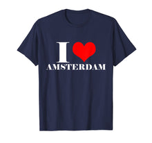 Ladda upp bild till gallerivisning, Funny shirts V-neck Tank top Hoodie sweatshirt usa uk au ca gifts for I Love Amsterdam T Shirt , I Heart Amsterdam Tee Holland 3655001