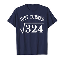 Ladda upp bild till gallerivisning, Funny shirts V-neck Tank top Hoodie sweatshirt usa uk au ca gifts for 18 Years Old Just Turn Square Root 324 18th Birthday T-Shirt 1231181