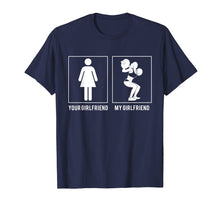 Ladda upp bild till gallerivisning, Funny shirts V-neck Tank top Hoodie sweatshirt usa uk au ca gifts for WEIGHT LIFTING - YOUR GIRLFRIEND - MY GIRLFRIEND T SHIRTS 1226045