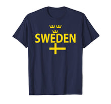 Ladda upp bild till gallerivisning, Funny shirts V-neck Tank top Hoodie sweatshirt usa uk au ca gifts for Sweden Soccer Jersey Swedish Flag Sverige Ice Hockey T-Shirt 1697070