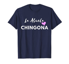 Ladda upp bild till gallerivisning, Funny La Abuela Chingona For women men heart gift T-Shirt 800749