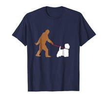 Ladda upp bild till gallerivisning, Funny shirts V-neck Tank top Hoodie sweatshirt usa uk au ca gifts for Bigfoot Walking Westie West Highland Terrier Dog T-Shirt 3860261